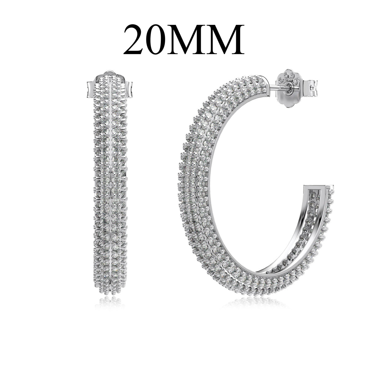 Isabella Hoop Earrings