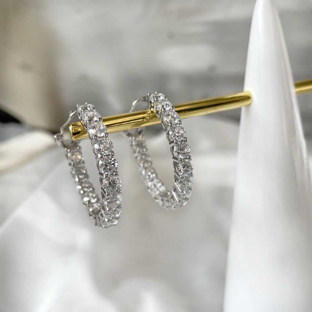 Ava Hoop Earrings