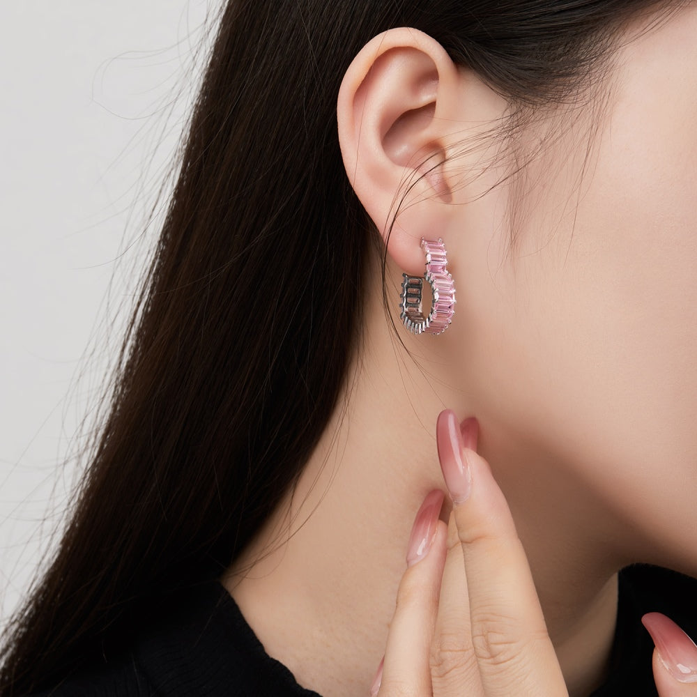 Eliana Love Hoop Earrings