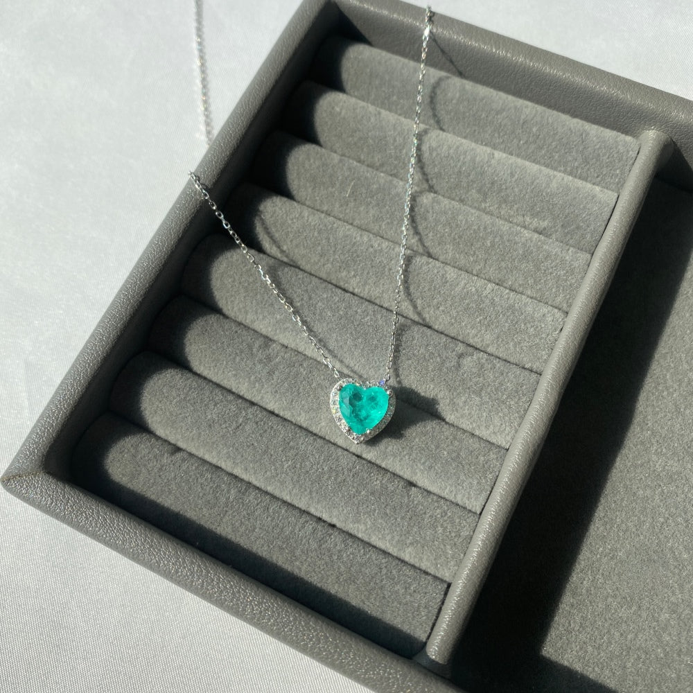 EVERGREEN HEART NECKLACE