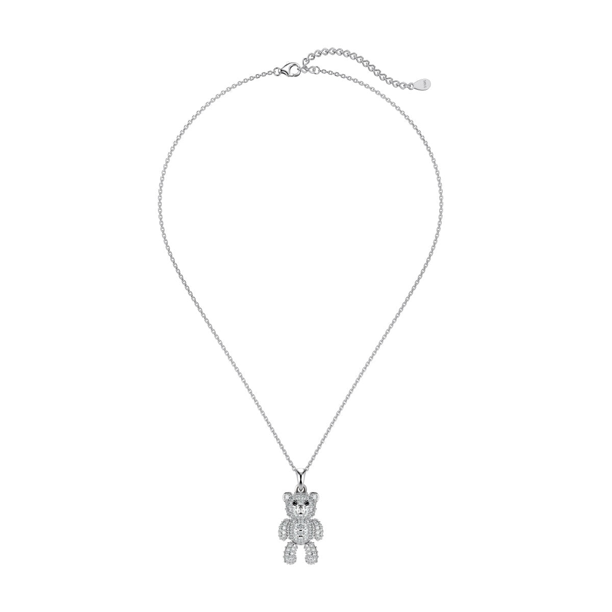 CRYSTAL TEDDY BEAR NECKLACE