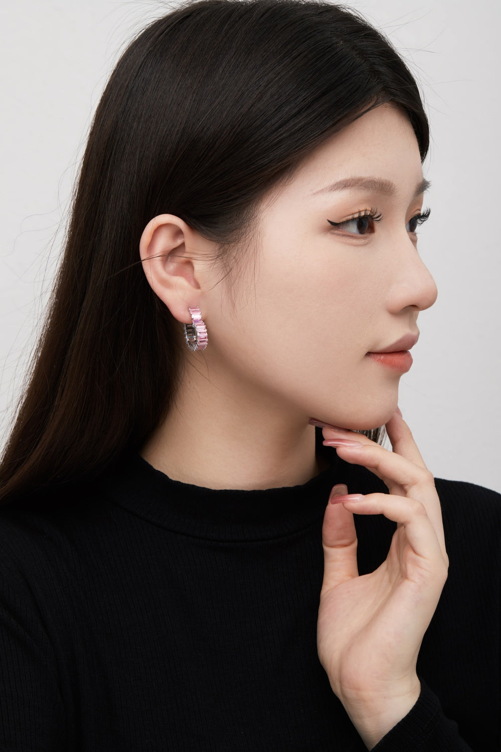 Eliana Love Hoop Earrings