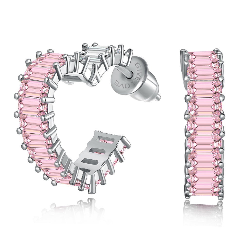 Eliana Love Hoop Earrings