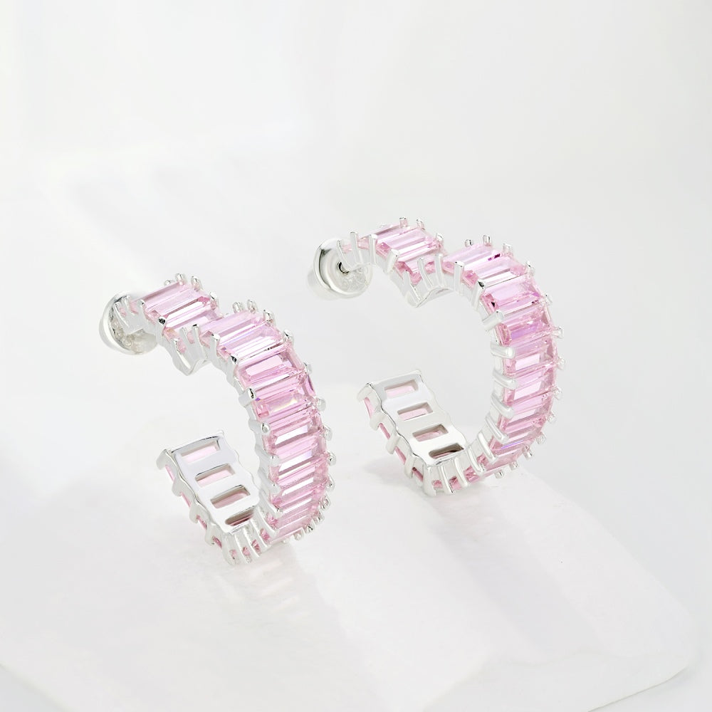 Eliana Love Hoop Earrings