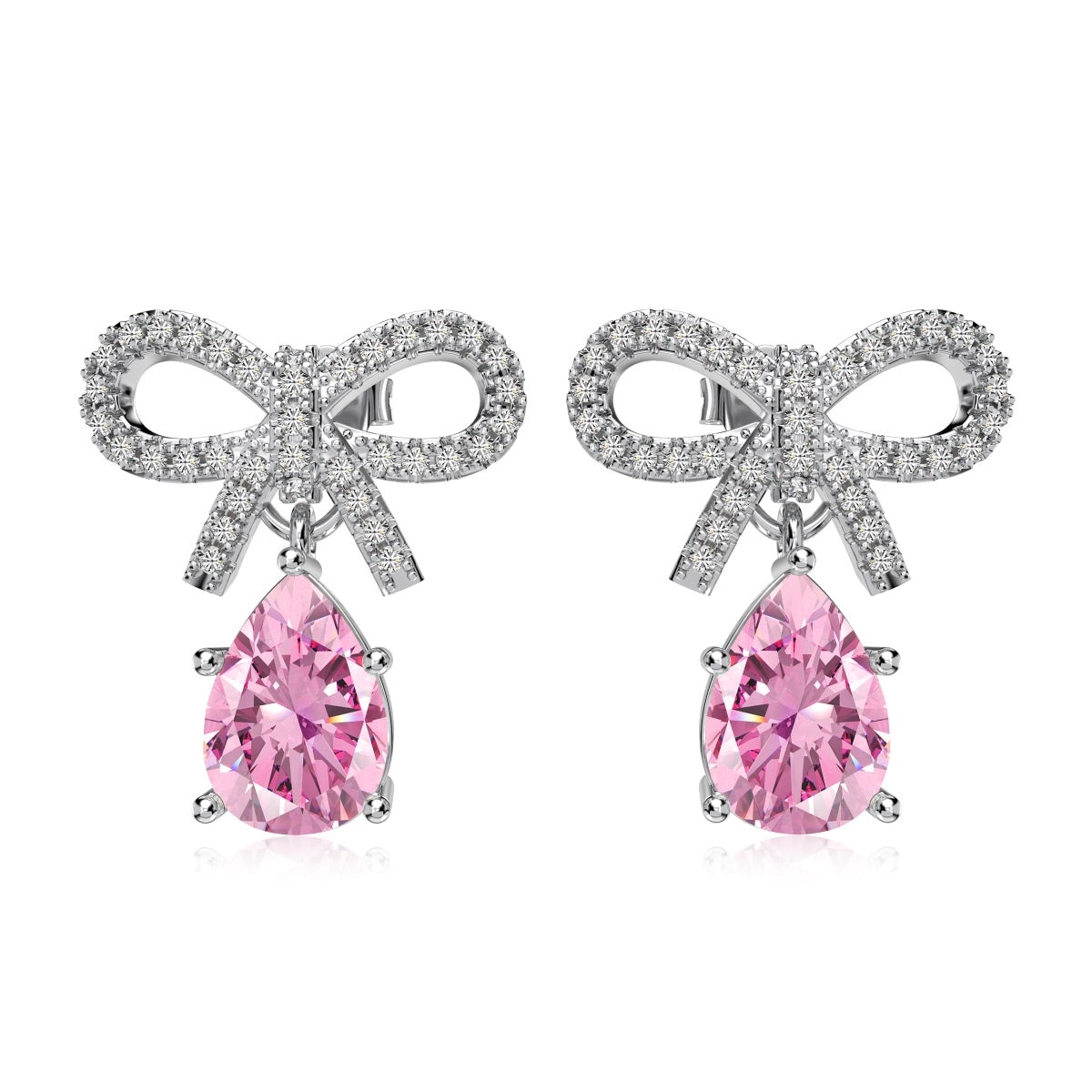 Love Bow Drop Earrings