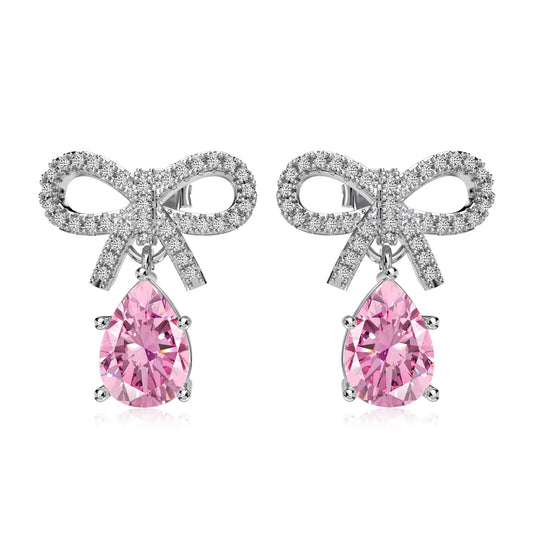 Love Bow Drop Earrings
