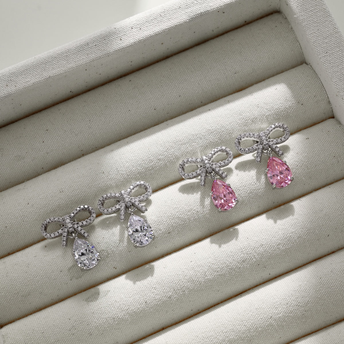 Love Bow Drop Earrings