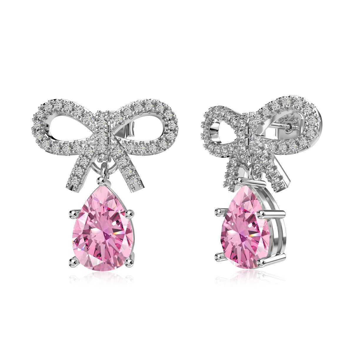 Love Bow Drop Earrings