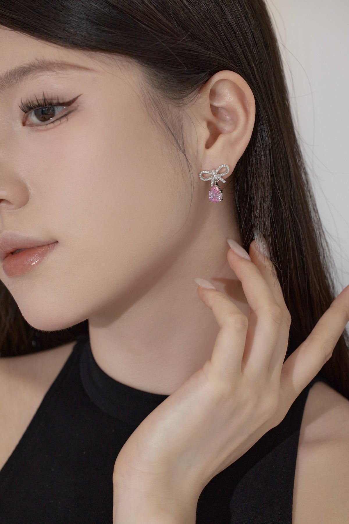 Love Bow Drop Earrings