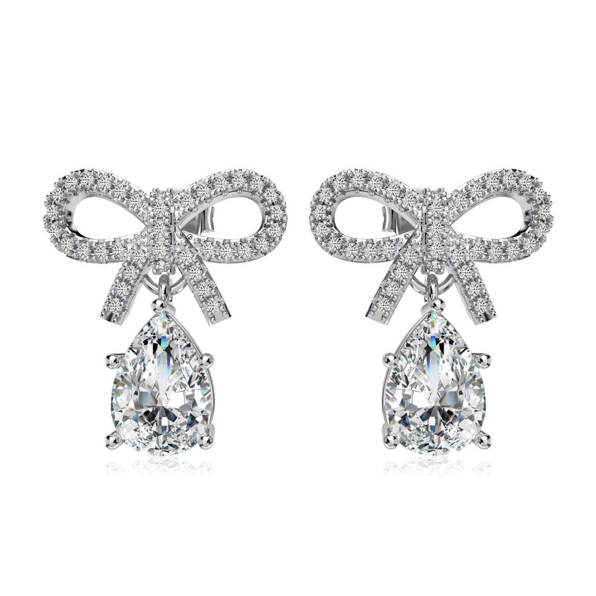 Love Bow Drop Earrings