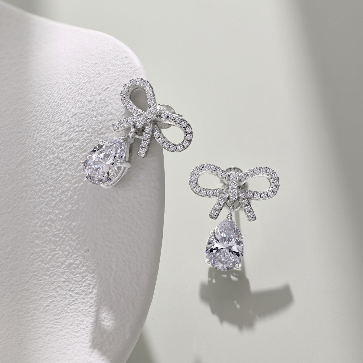Love Bow Drop Earrings