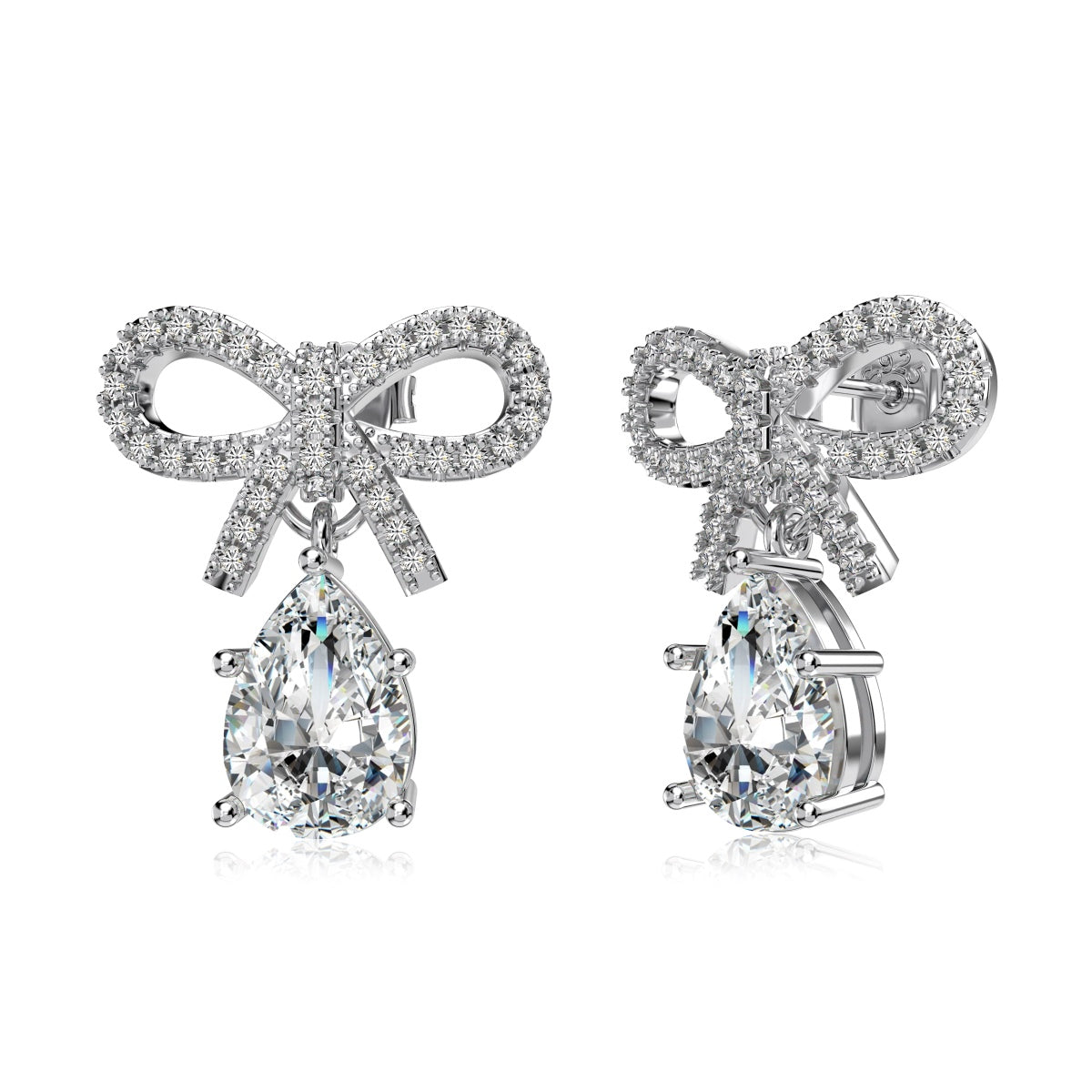 Love Bow Drop Earrings
