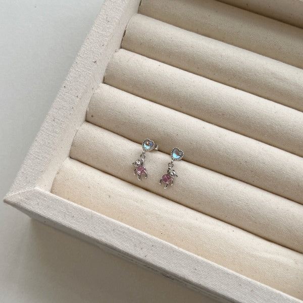 Cute Teddy  Bear Earrings